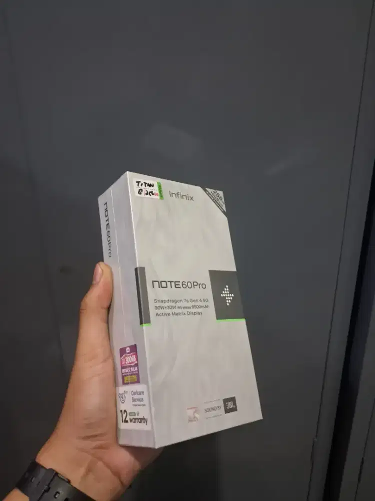 Harga Miring INFINIX NOTE 60 8+8/256 NEW