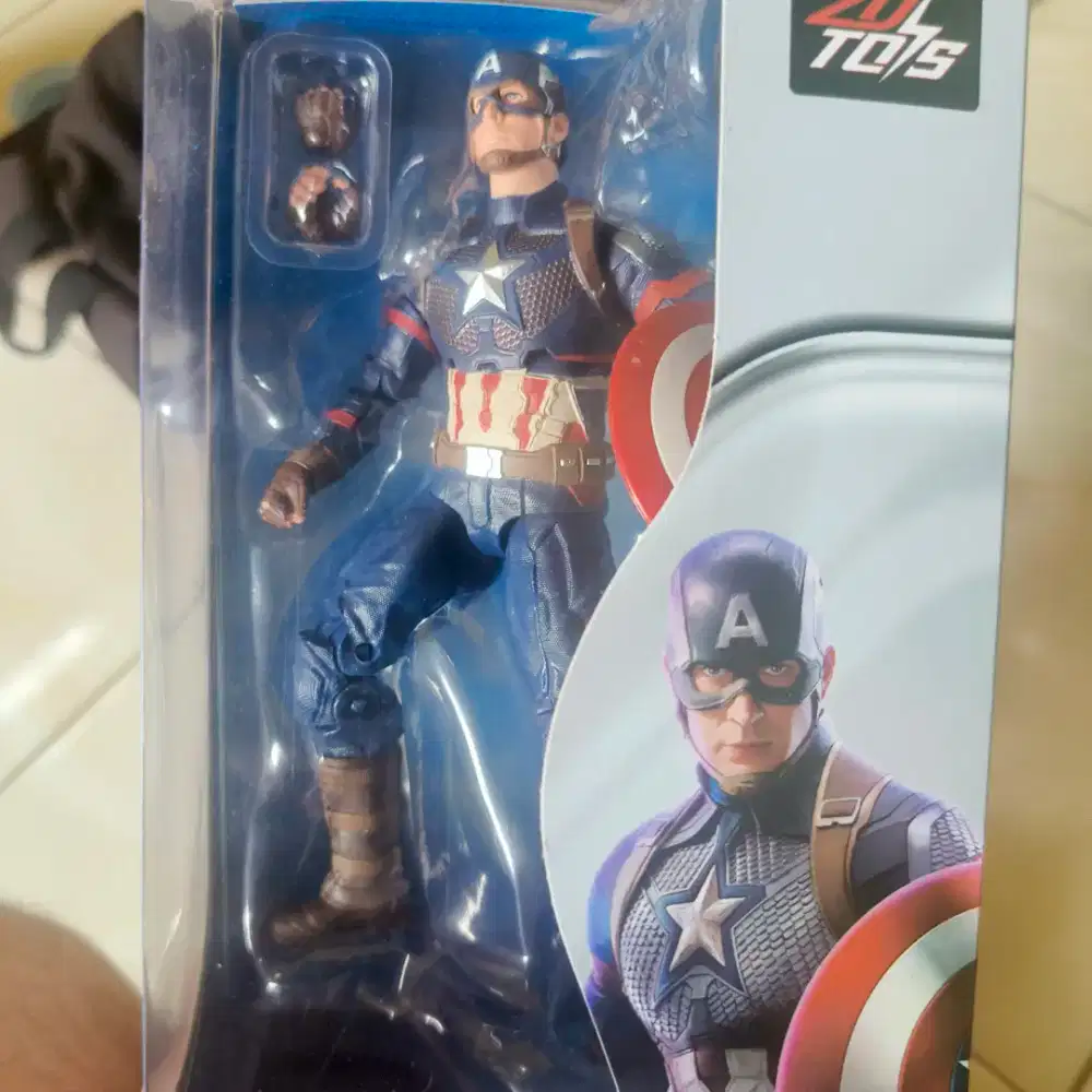 Zd toys captain america