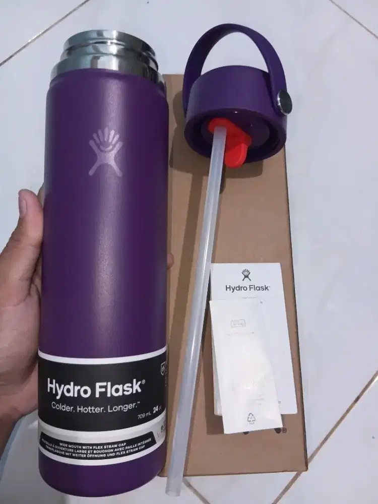 Hydro Flask Wide Mouth Flex Straw Cap 24 oz