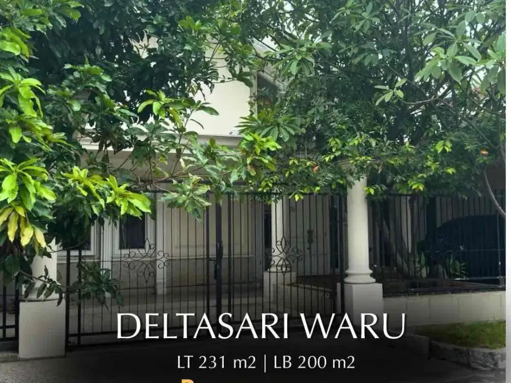 Jual Rumah Di Deltasari Waru - Sidoarjo Cluster Delta Fortuna