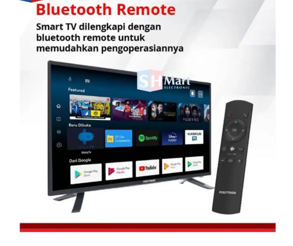 POLYTRON SMART TV 32 INCH (BARU)