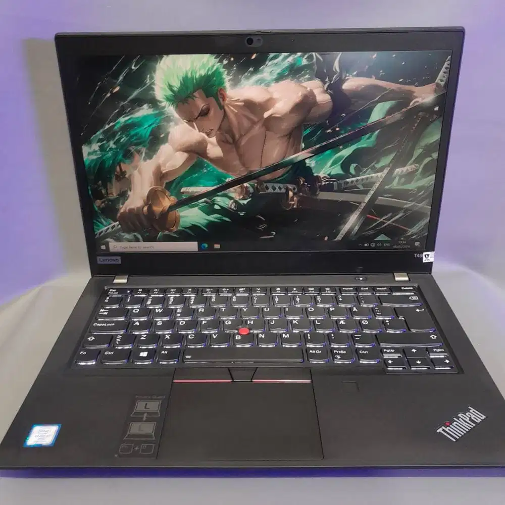 Lenovo Thinkpad T490 Core i7 Gen 8 RAM 16GB SSD 256GB 14 INCH FHD Ori