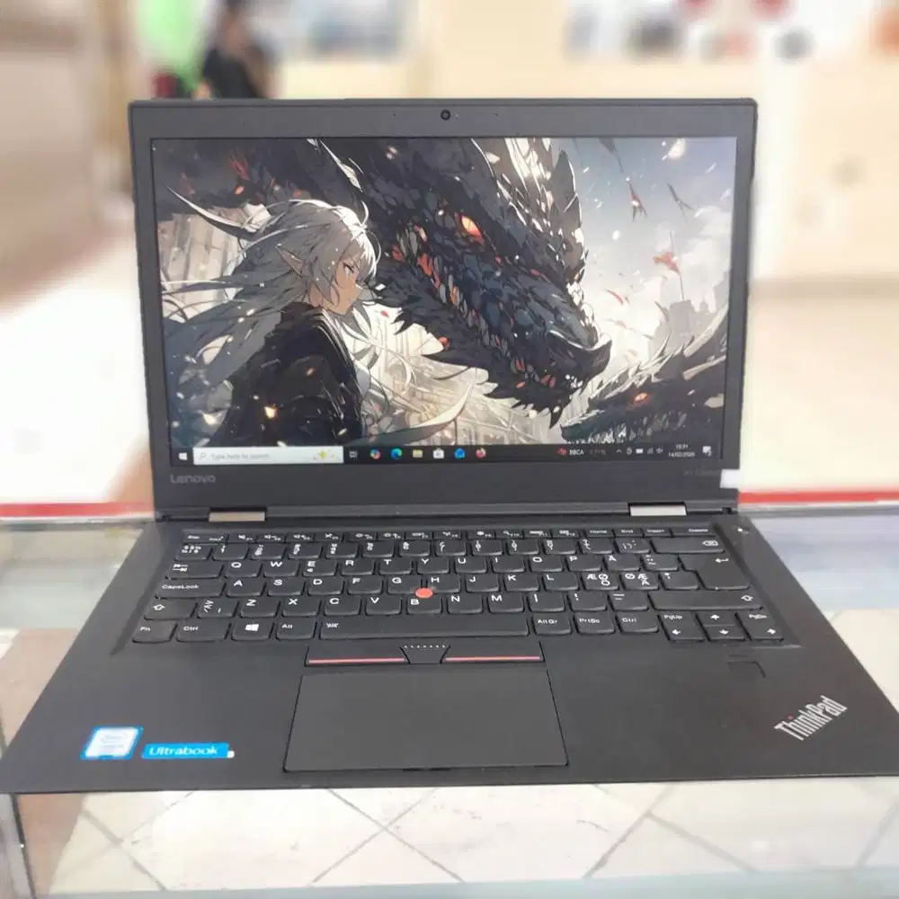 Lenovo Thinkpad X1 Carbon 4th Core i5 Gen 6 RAM 8GB SSD 128GB 14 INCH