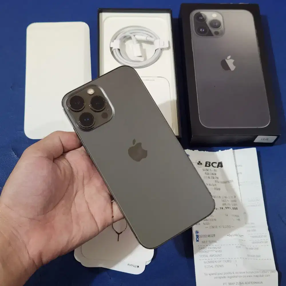 iPhone 13 pro max 128gb garansi resmi fullset original