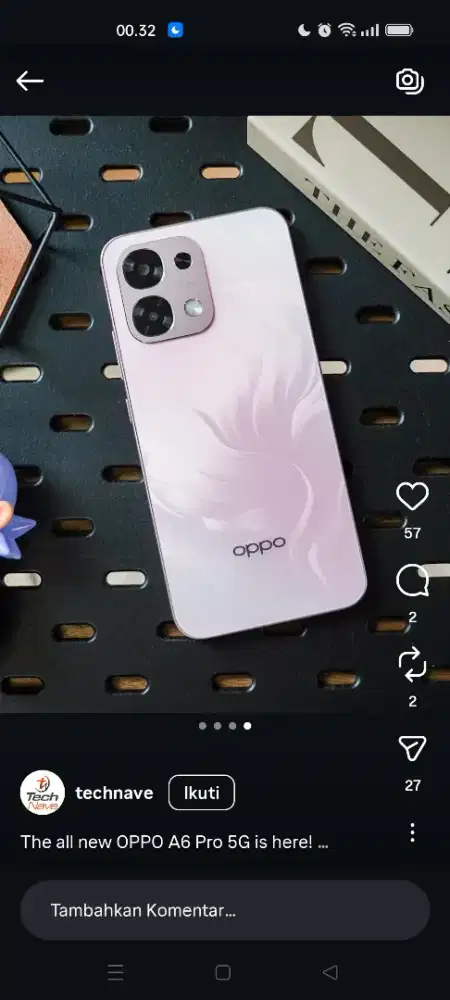 Oppo a6pro 256gb spek paling tinggi