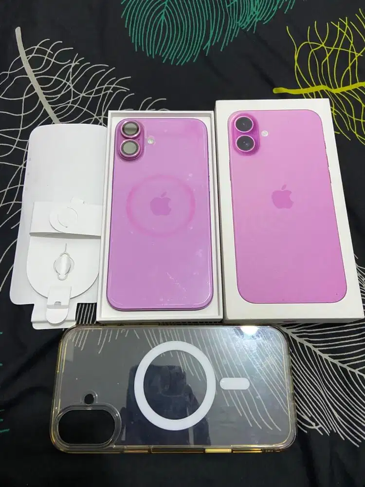 Iphone 16 plus 128gb resmi ibox full ori bh 100% like new