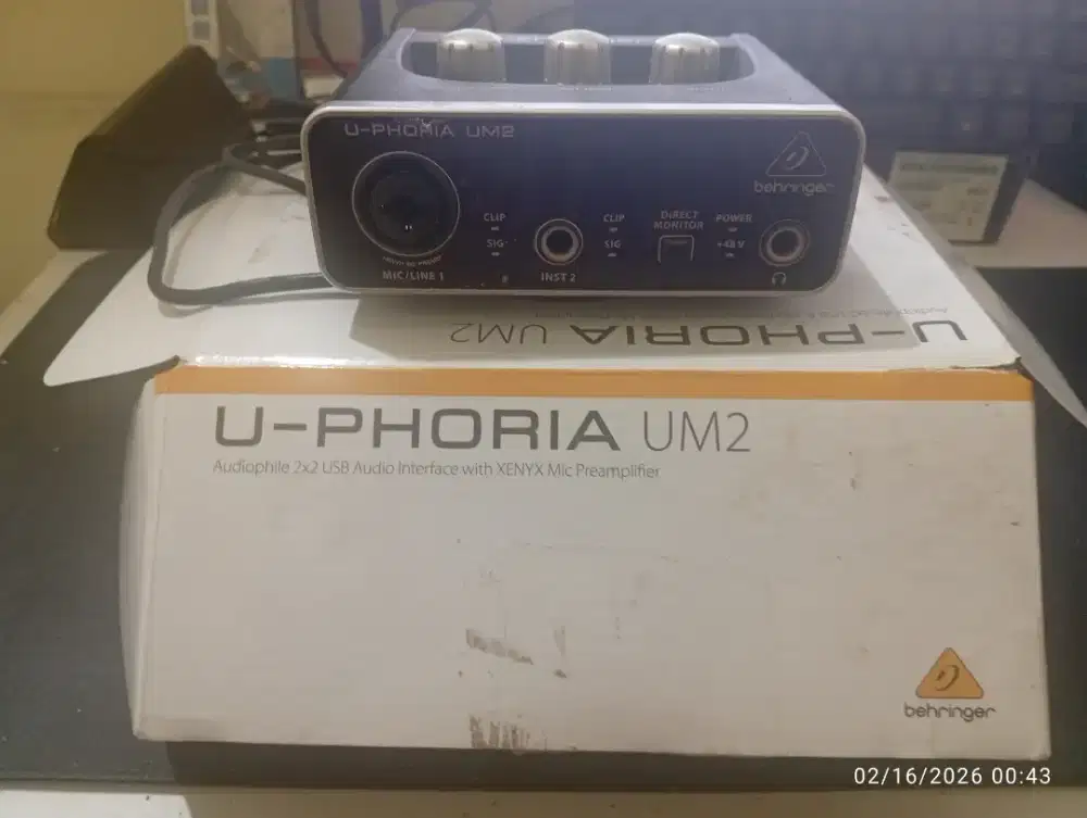 Behringer U-PHORIA UM2