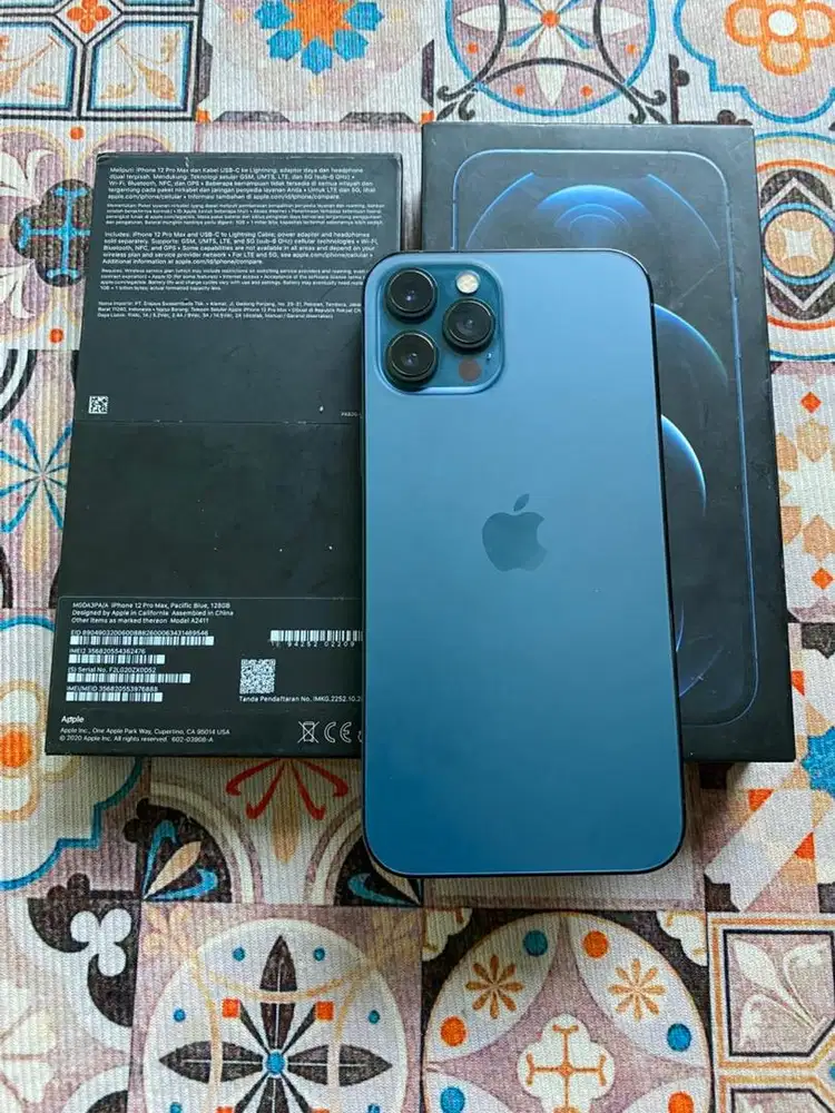 iPhone 12 Pro Max 128GB iBox Fullset Original