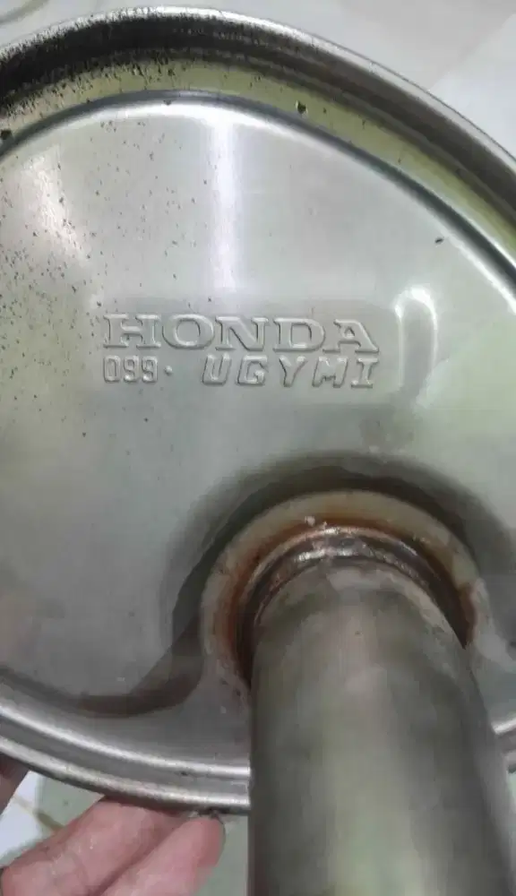 tabung knalpot orii honda new brio