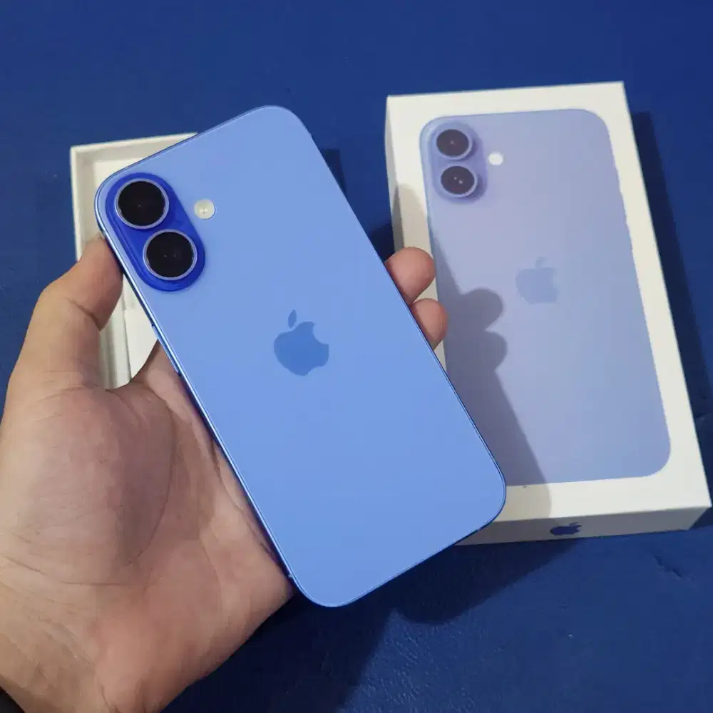 iPhone 16 128gb fullset mulus no minus