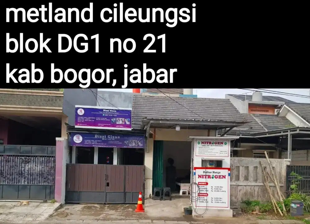 jual rumah kos dan kios jalan besar metland cileungsi