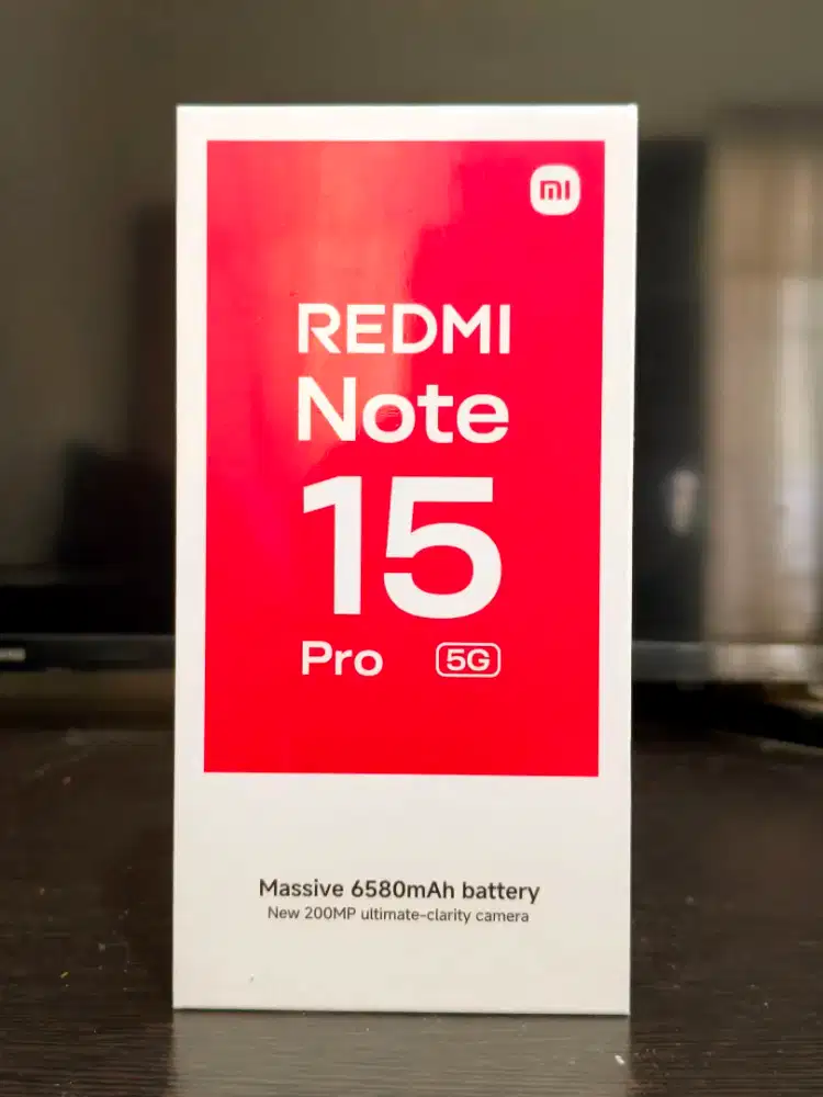 Redmi Note 15 Pro 5G 8/256 New/Baru