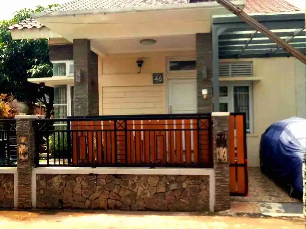 DIJUAL RUMAH 2 LANTAI SHM HOOK JATIASIH BEKASI 5KT - BEBAS BANJIR