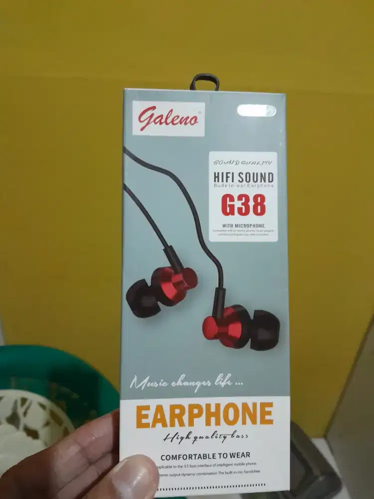 Headset streo deep bass