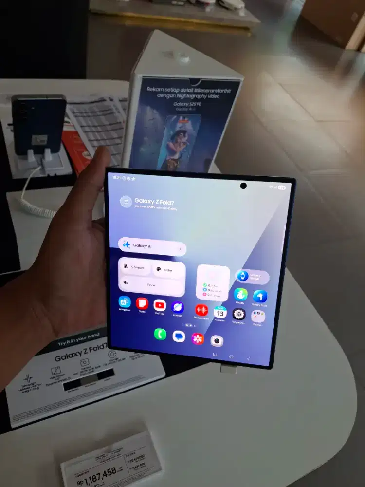 SAMSUNG Z FOLD 7 DISKON 4 JUTA BONUS GIFT SENILAI 5 JUTA