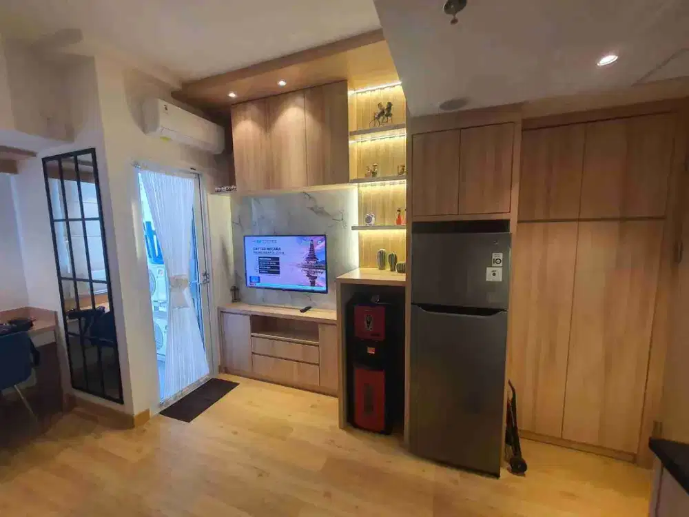 disewa apartemen tokyo riverside pik 2 full furnish 1br mewah