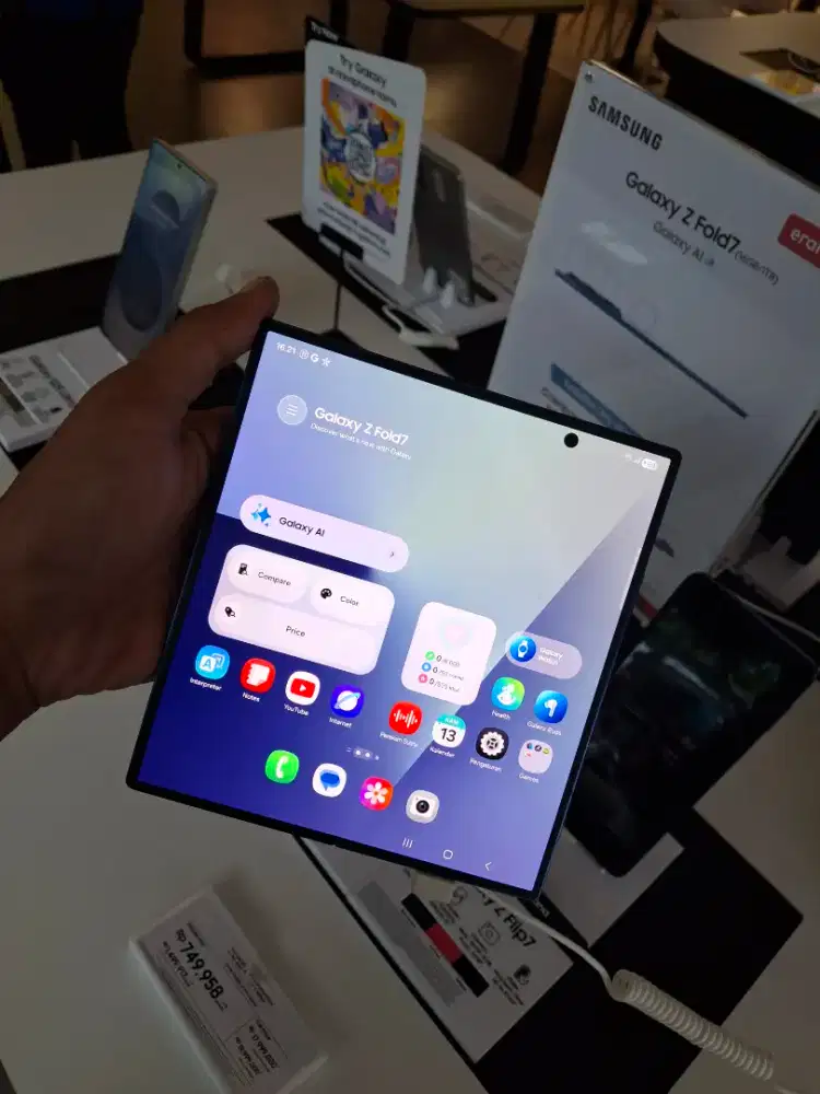 SAMSUNG Z FOLD 7 DISKON 4 JUTA + BONUS GIFT SENILAI 5 JUTA