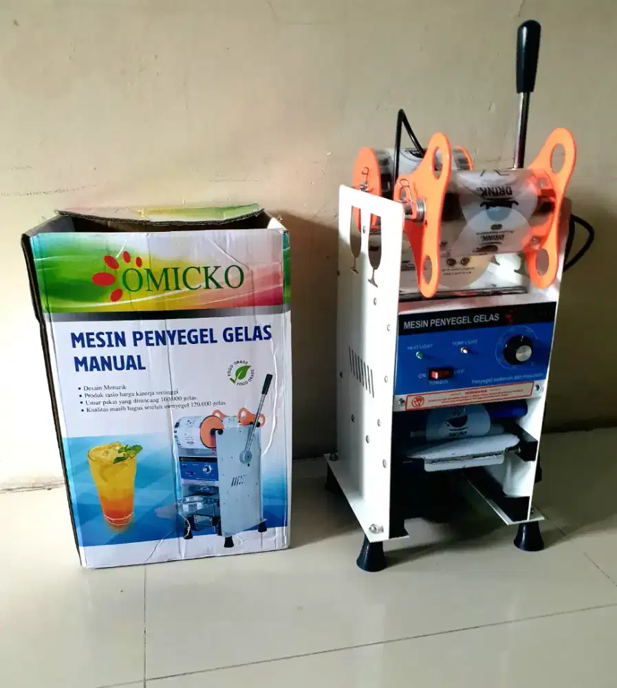 OMICKO Mesin Pres segel gelas