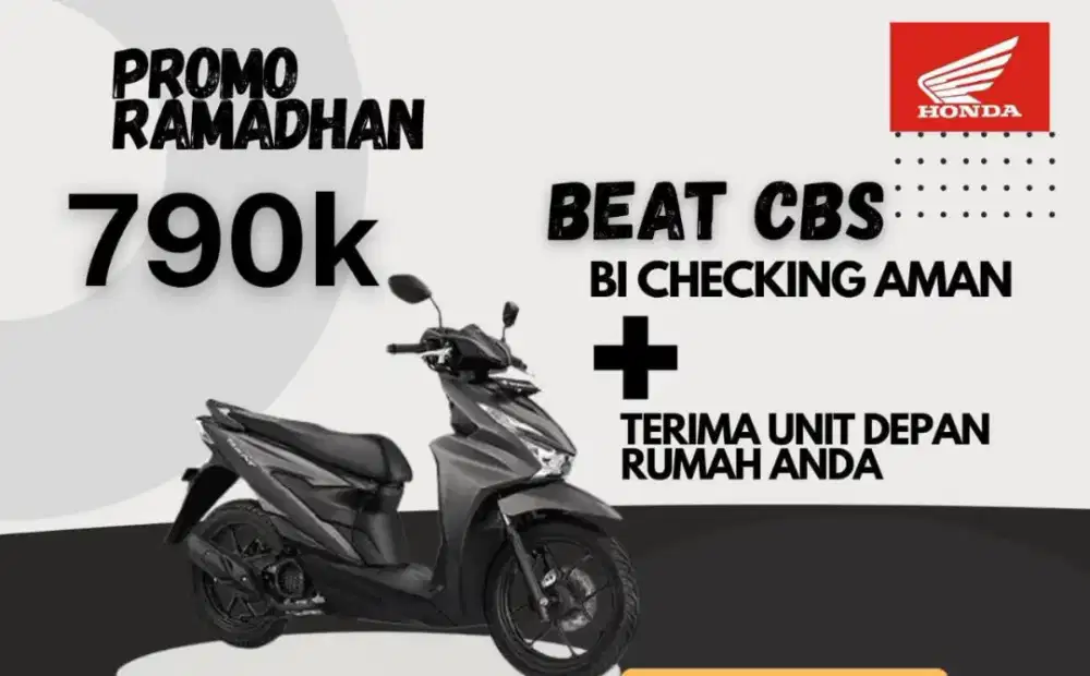 Beat 2026, DP ringan angsuran ringan