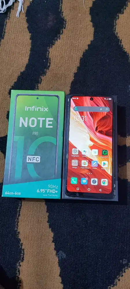 Infinix note 10 Pro NFC Ram 6/64Gb