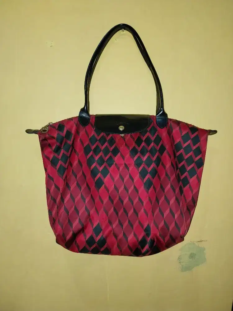 PL TAS LONGCHAMP  MERAH ORI