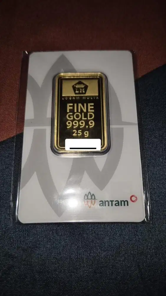 25gram LOGAM MULIA ANTAM CERTYCARD edisi 2026