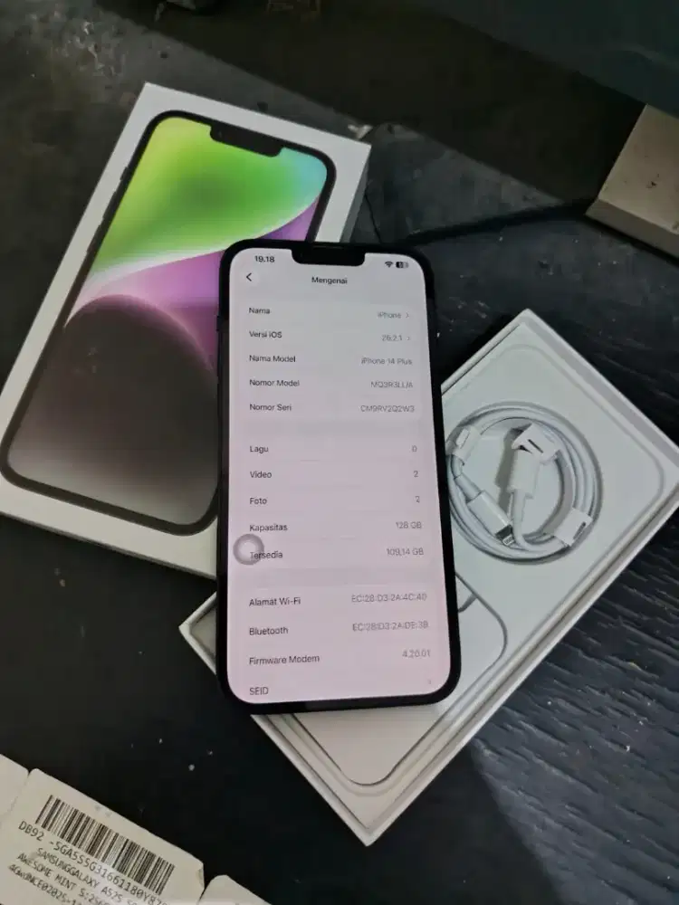 Iphone 14 pluse 128 GB