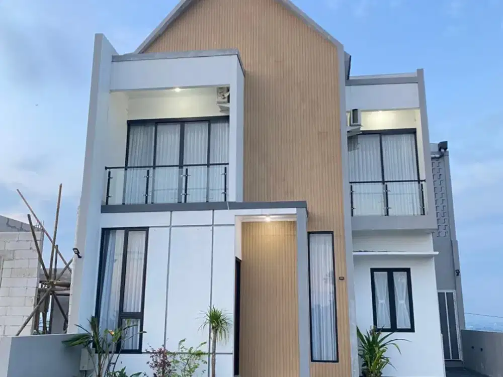 Rumah Scandinavian 2 Lantai View Merapi & Citylight Jogja 800 Jt-an