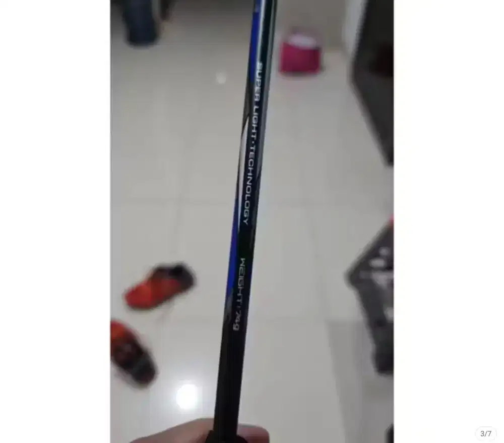 RAKET BADMINTON RAKET BULU TANGKIS LI - NING WINDSTORM 74 ASLI ORI