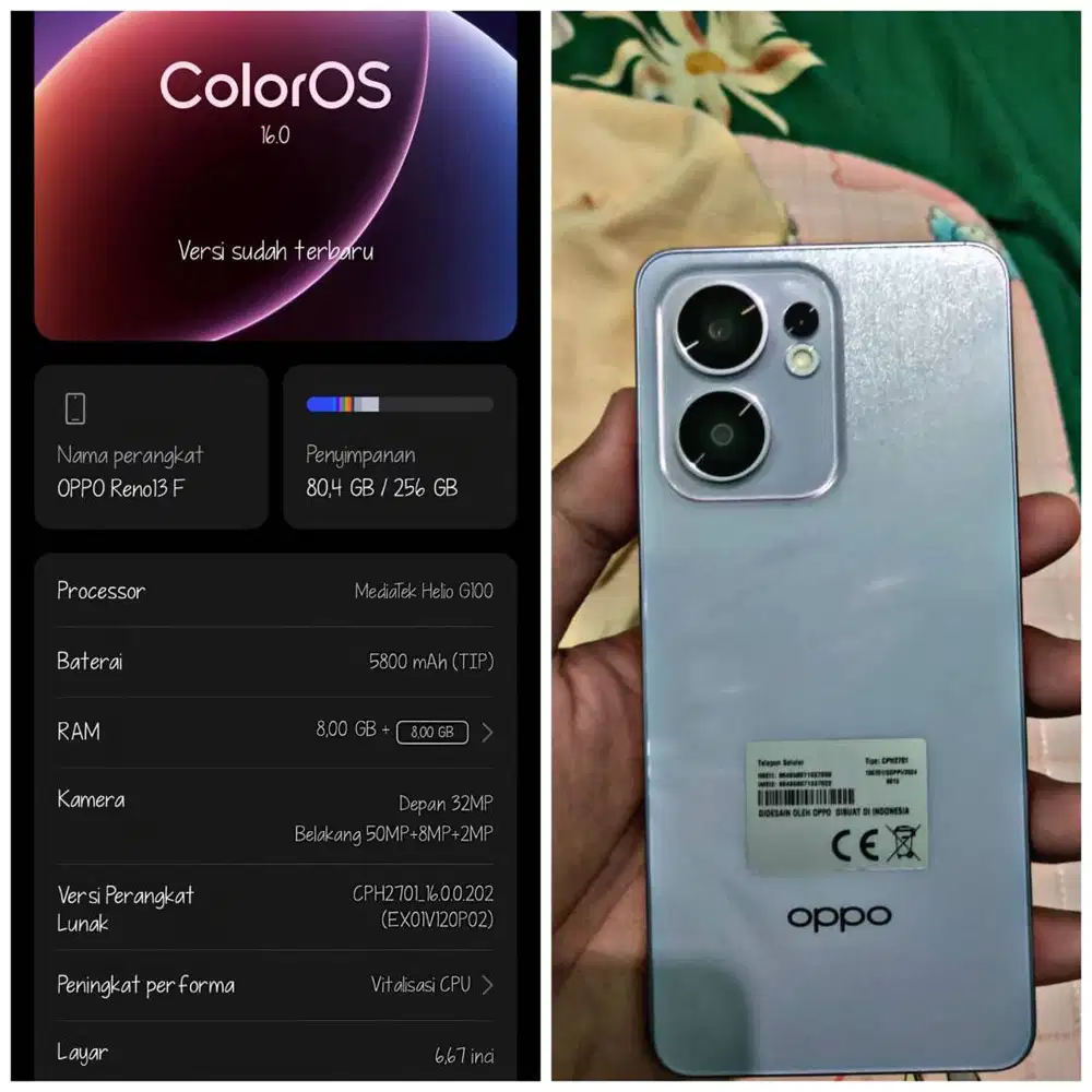 OPPO RENO 13F 4G