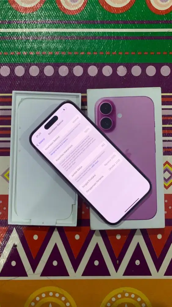 Iphone 16 basic 128gb ibox resmi