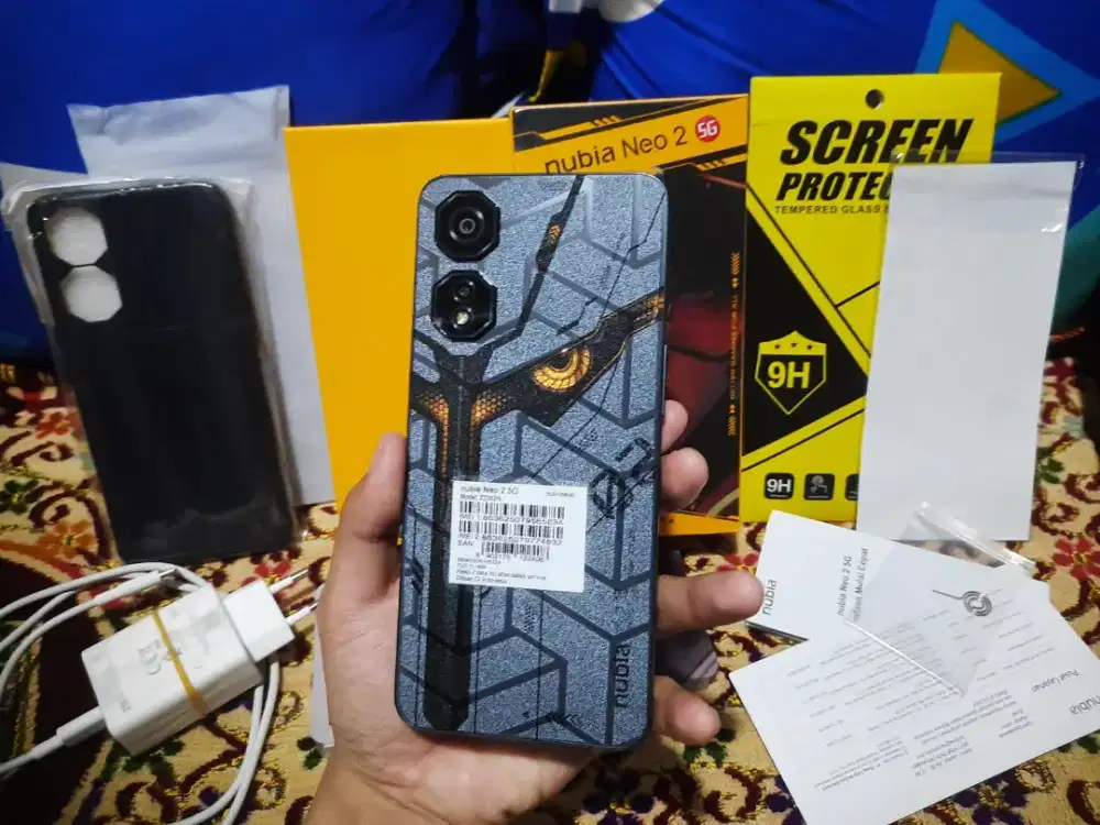 Nubia Neo 2 5G NFC 8/256gb Fullset Ori Muluss Nominus Garansi Panjang