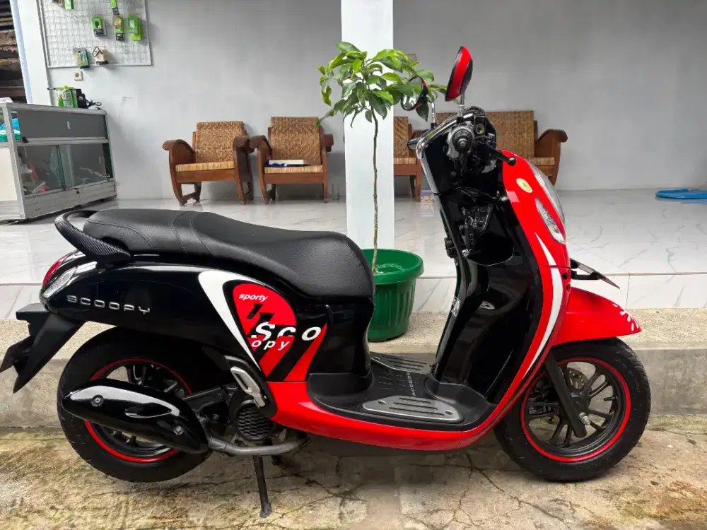 Scoopy th 2022. ab bantul. pjk ON. km baru jalan 17 rb. original