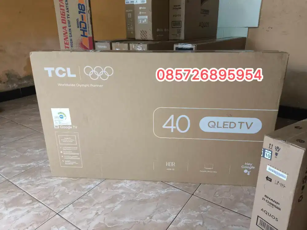 TCL Google TV 40 inch QLED terbaru
