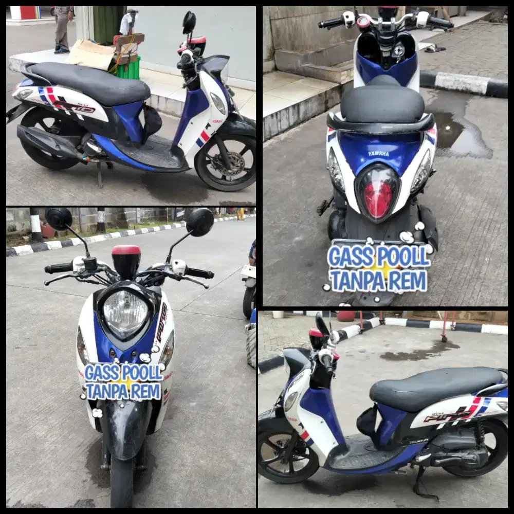Jual Yamaha Fino fi 2014 komplit