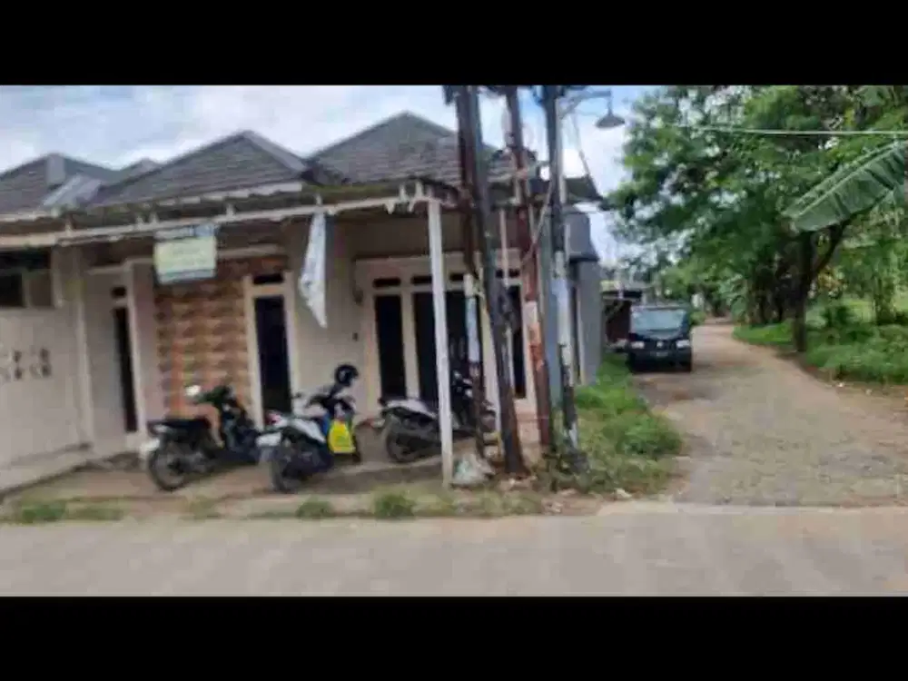 Dijual rumah bisa untuk tempat jualan di Gunung Sindur kabupaten bogor