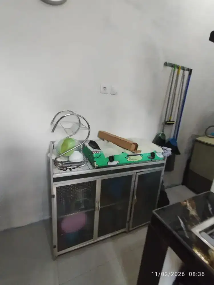 Rak piring bonus kompor 2 tungku