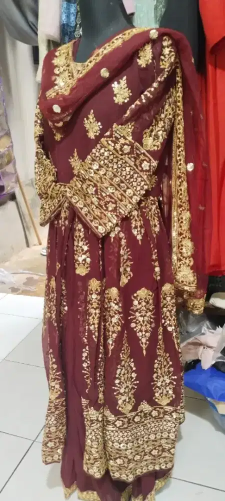 Baju india ori model mastani