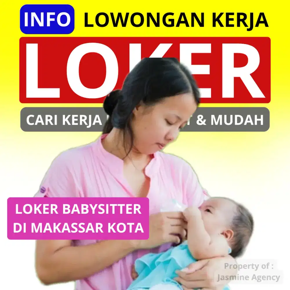 Loker babysitter di makassar
