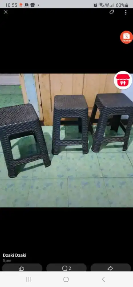 Jual kursi bakso merk Tabitha