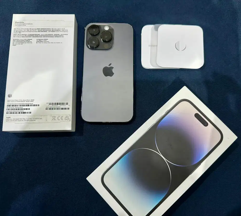 Iphone 14 Pro 256GB Black Resmi Beacukai