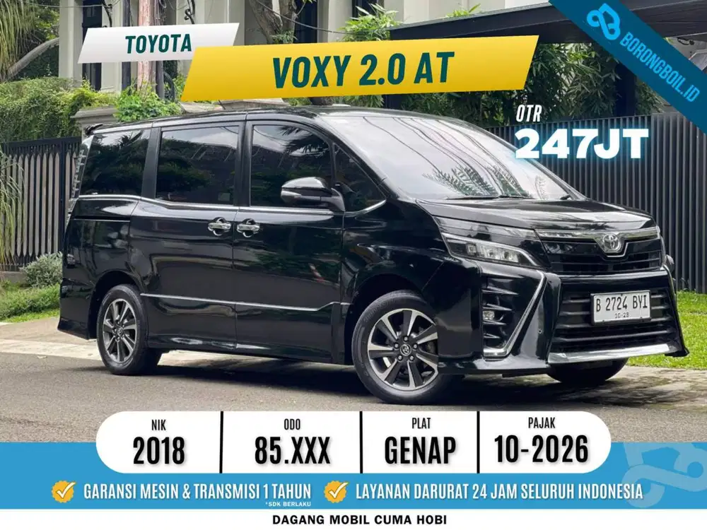Toyota Voxy 2.0 AT 2018 Hitam