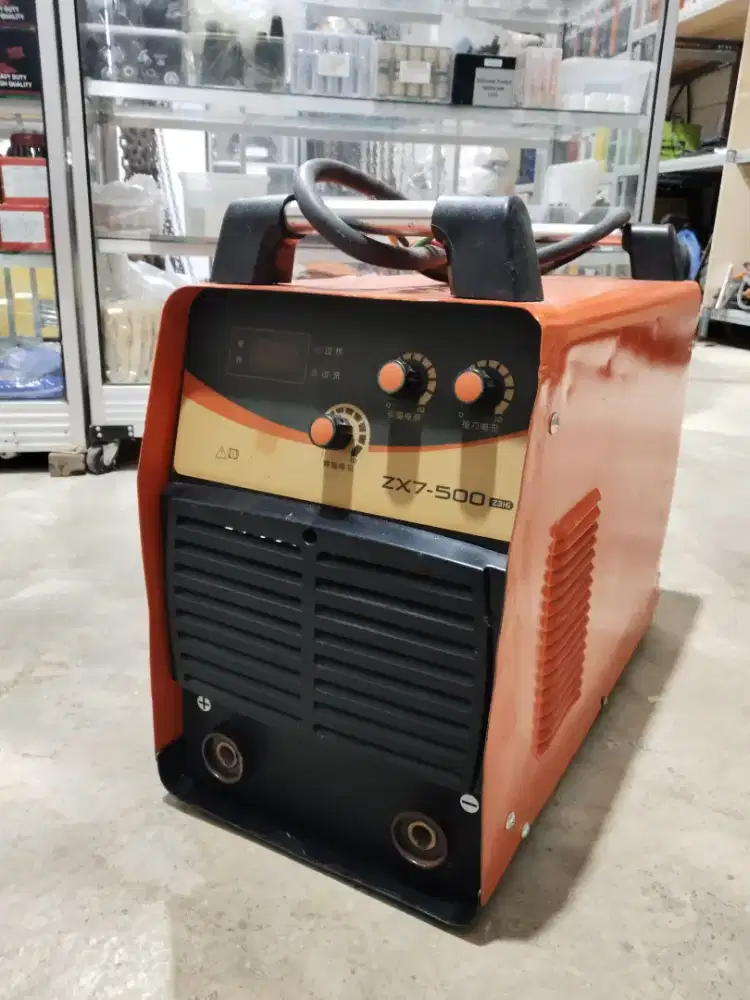 MESIN LAS BEKAS MMA 500A JASIC 3 PHASE SECOND SMAW STIK LISTRIK IGBT