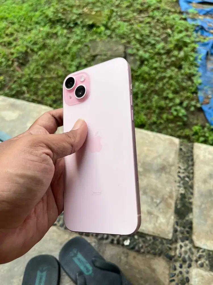 iPhone 15 Plus 128GB Pink Mulus iBox