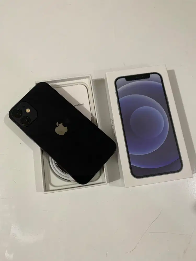 Iphone 12 mini 64gb fullset mulus no minus