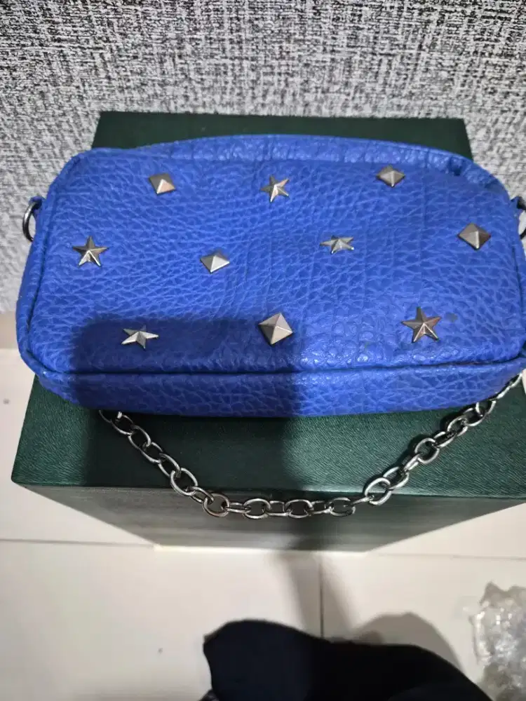 Tas kulit tote sling rantai NY 212