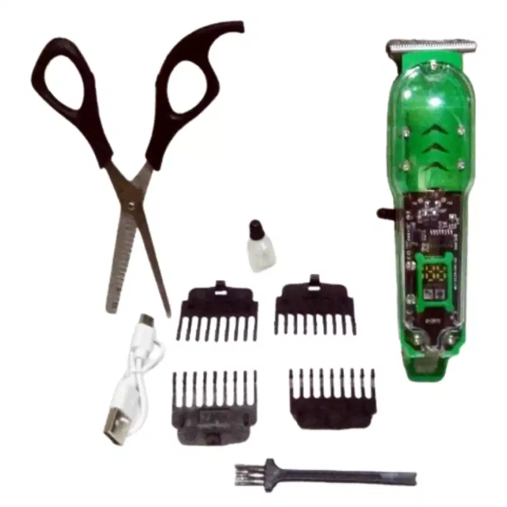 Alat Pangkas Rambut Mesin Elektrik Charge Cukur Sasak Hair Clipper