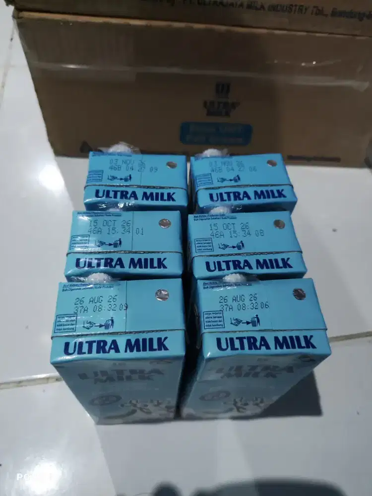 Susu ultr@milk full cream 250ml (4 dus) 1 dus isi 24 kotak