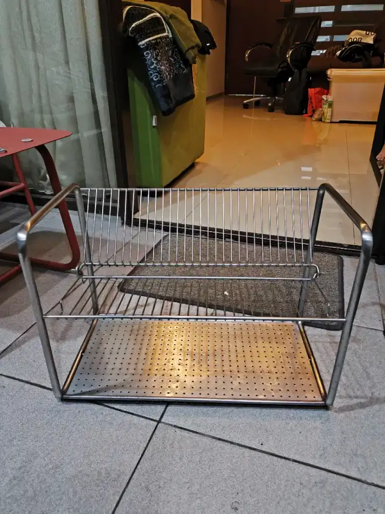 RAK PIRING PENGERING PIRING BAJA TAHAN KARAT IKEA PRELOVED