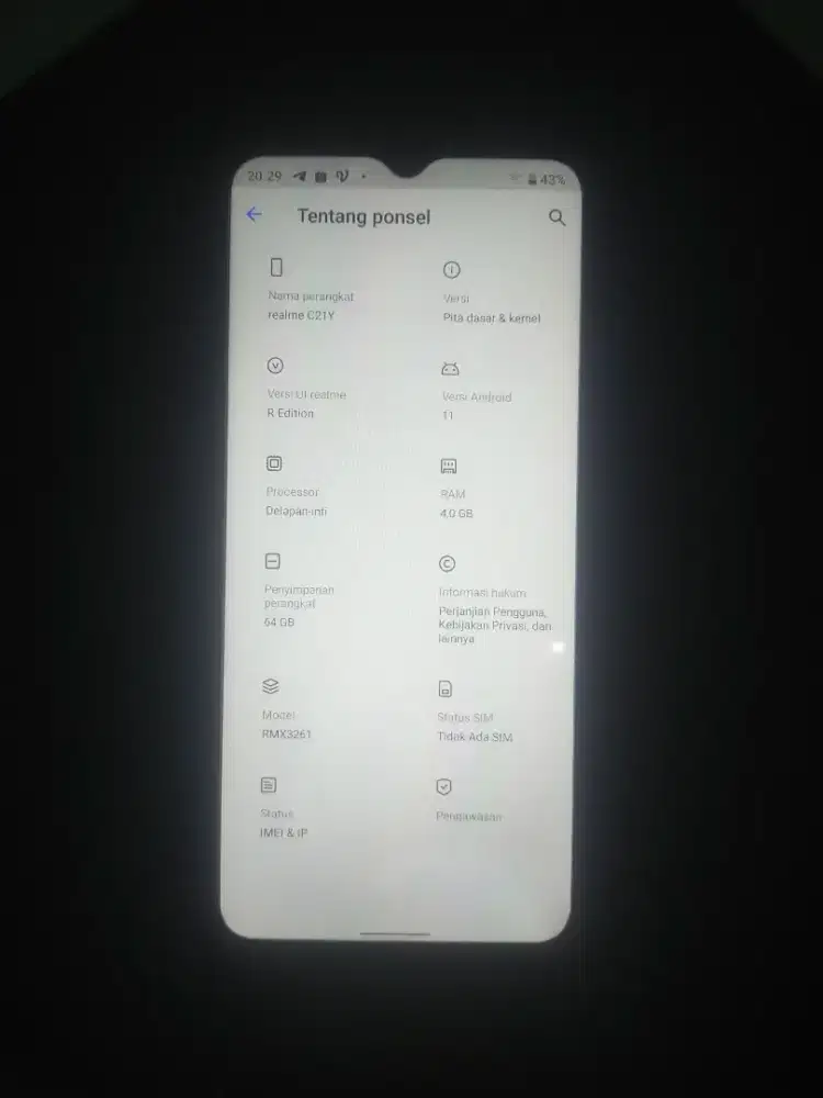 REALME C21Y 4/64 FULLSET